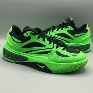 Reebok Engine A Solar Lime Basketball Shoes - Men’s Youth Size 6 (Angel Reese)